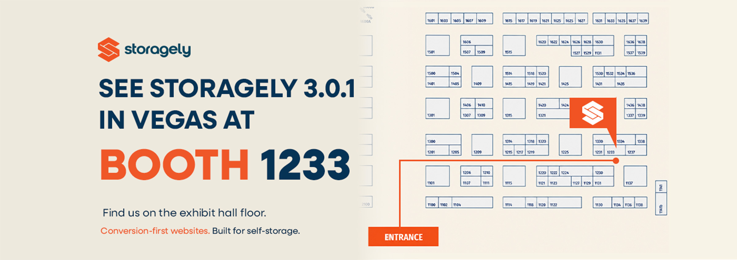 SSA 2026 Fall conference and trade show exhibit map