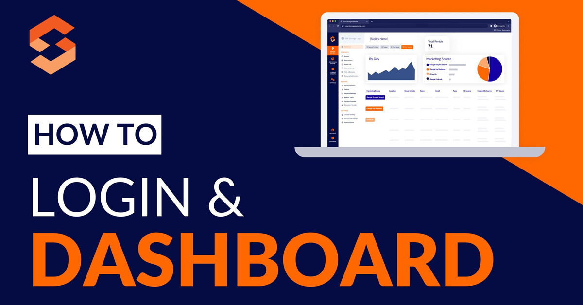 Storagely How To: Login and Dashboard Navigation
